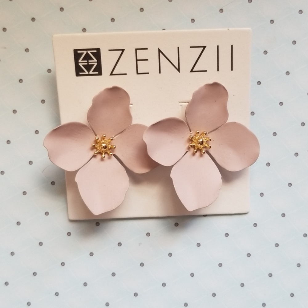 Anthropologie Zenzii Garden Party Stud Earrings